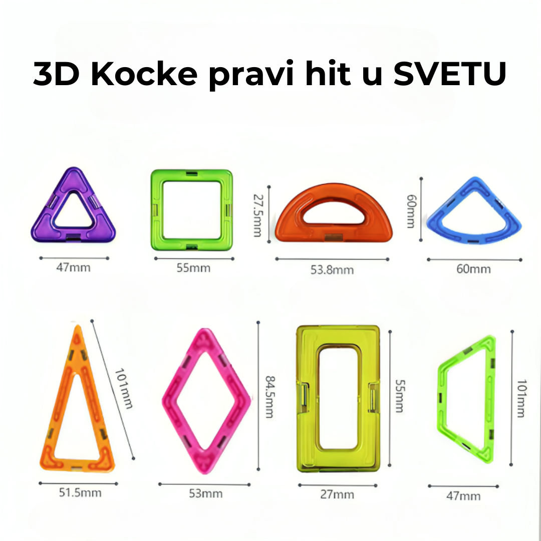3D Magični set za igru i učenje - malapijaca