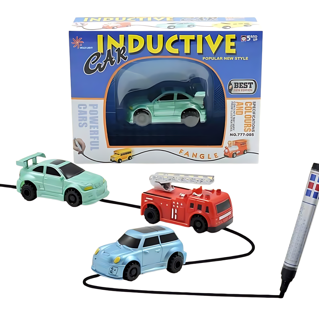 Magični Autić Koji Prati Liniju