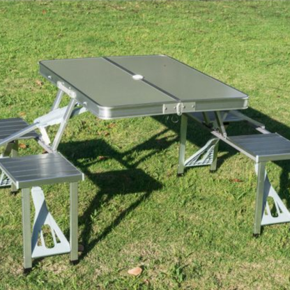 Kamperski set sklopivi sto i 4 stolice