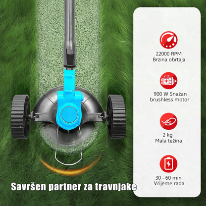 AKU trimer sa točkovima