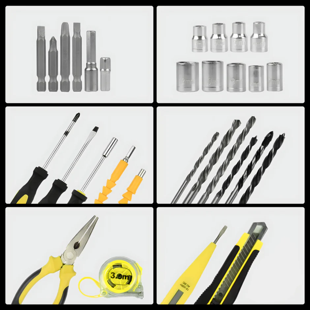 Aku bušilica sa setom alata