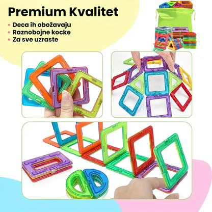 3D Magični set za igru i učenje  - 60 delova