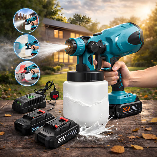 Aku Pištolj za Farbanje + Dve baterije