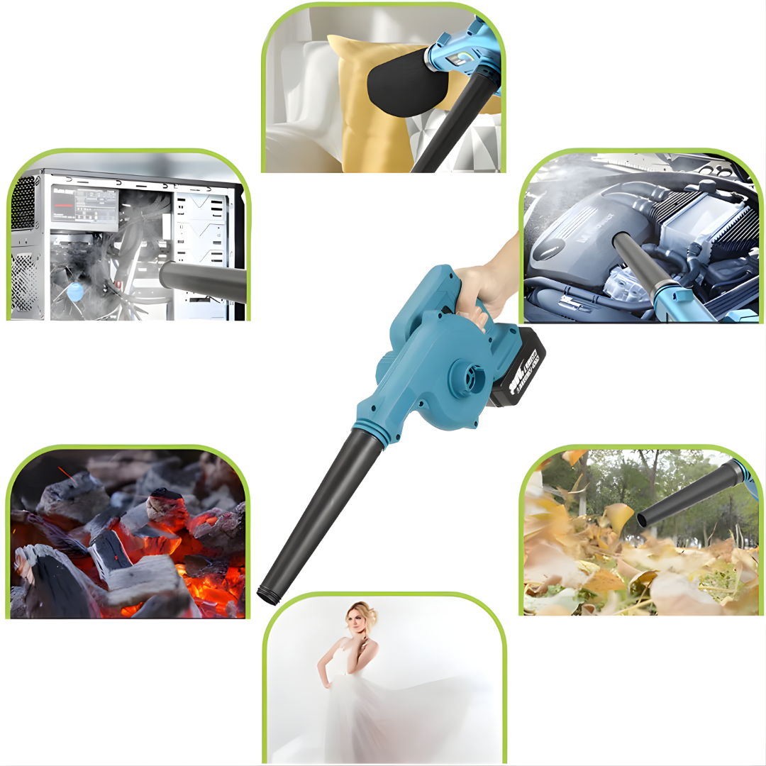 Aku Duvalica sa Dve Baterije