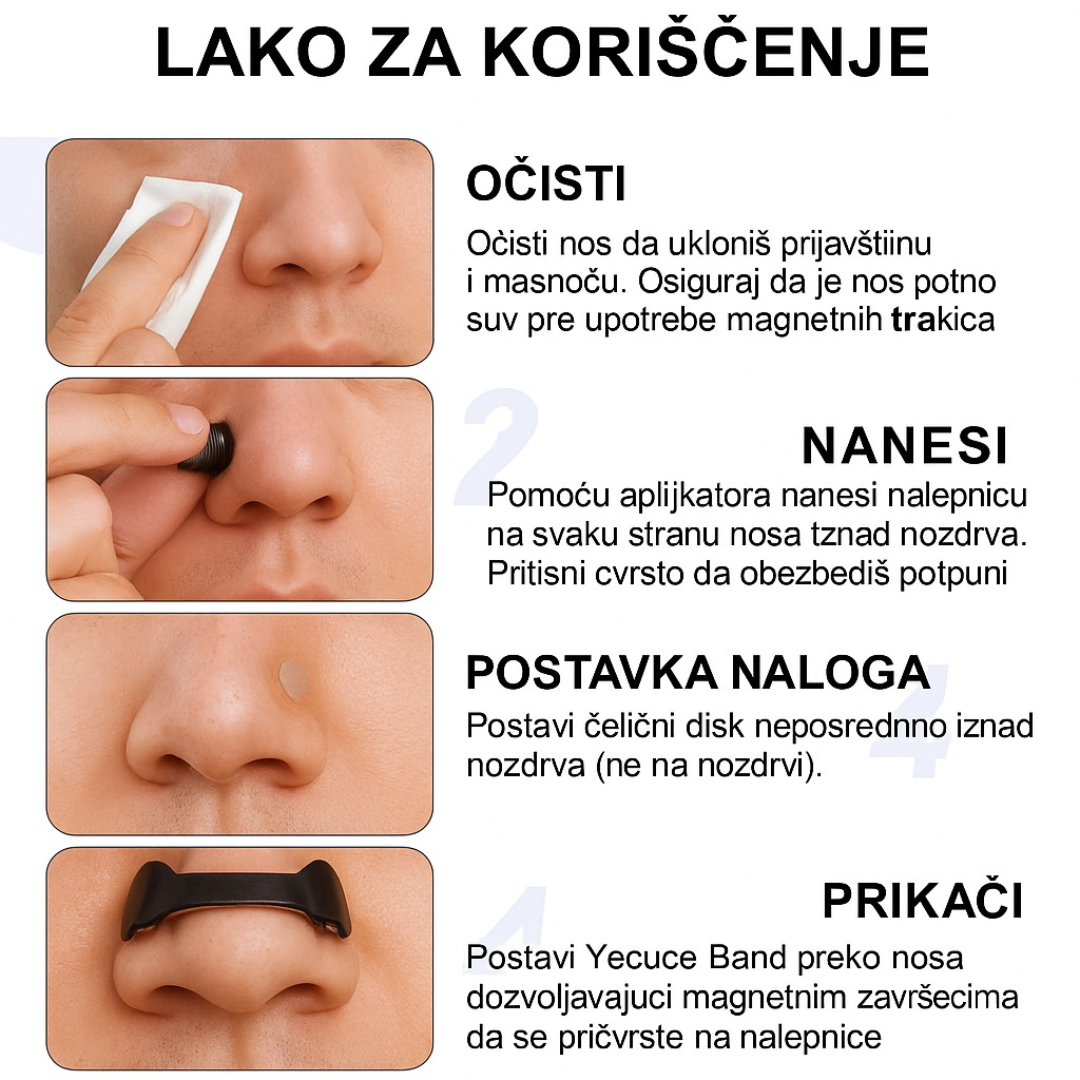 Magnetni Nosni Dilatator (Pakovanje za Mesec dana)