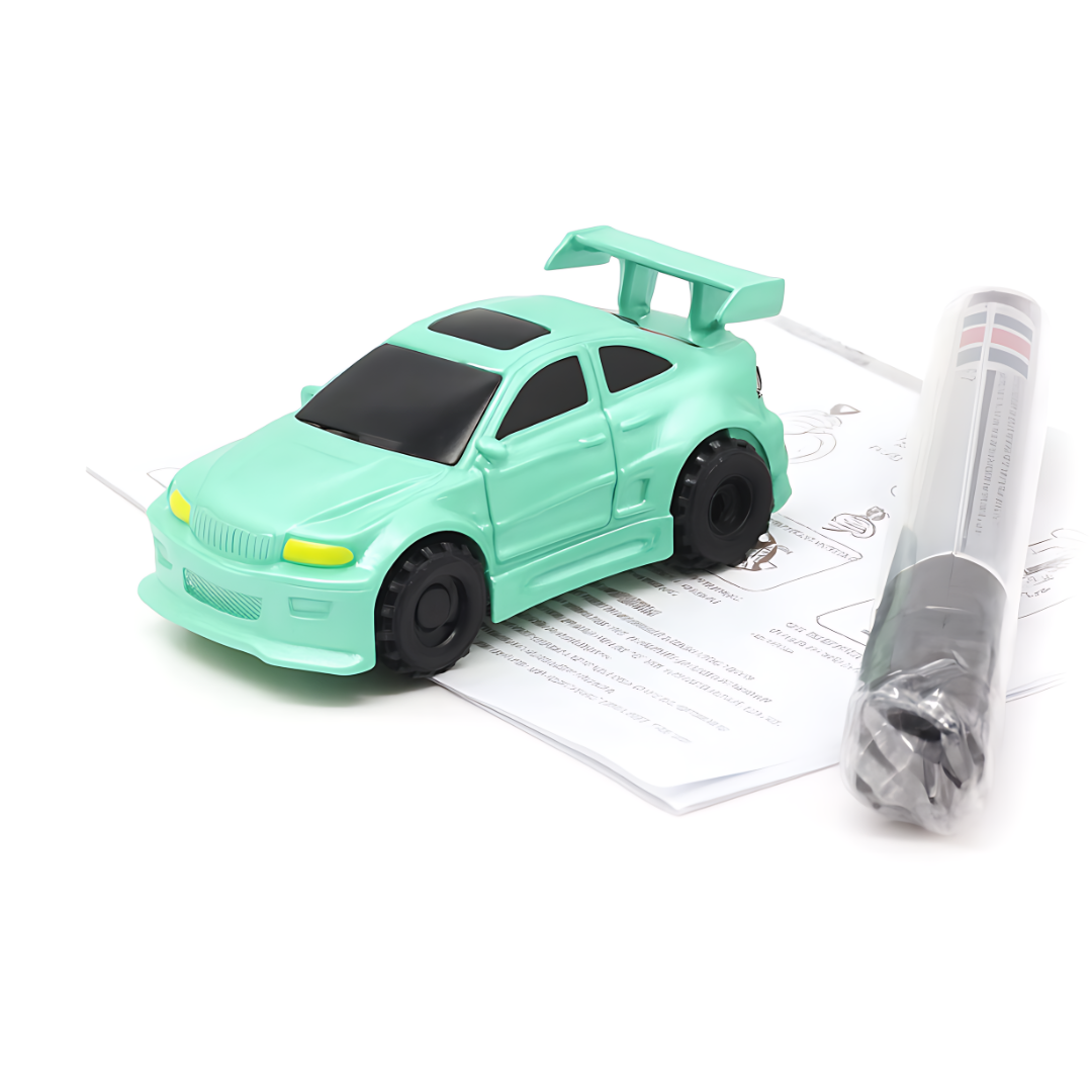 Magični Autić Koji Prati Liniju