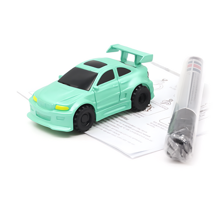 Magični Autić Koji Prati Liniju