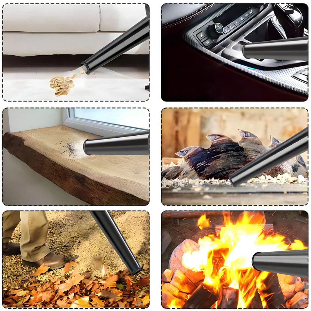 Aku Duvalica sa Dve Baterije