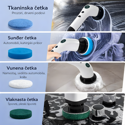 9u1 Električna Rotirajuća Četka za Čišćenje