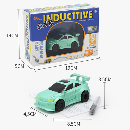 Magični Autić Koji Prati Liniju