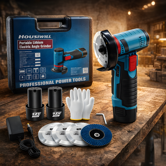 Aku Brusilica sa Dve Baterije