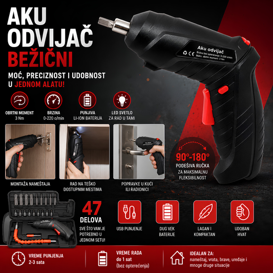 Elektro Srafilica sa 47 Dodataka