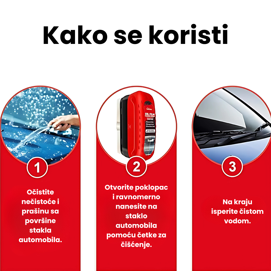 Uljana četka protiv mrlja za šoferku