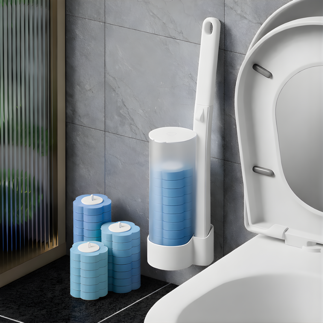 FreshClean™ WC Četka sa Jednokratnim Glavama (8 komada)