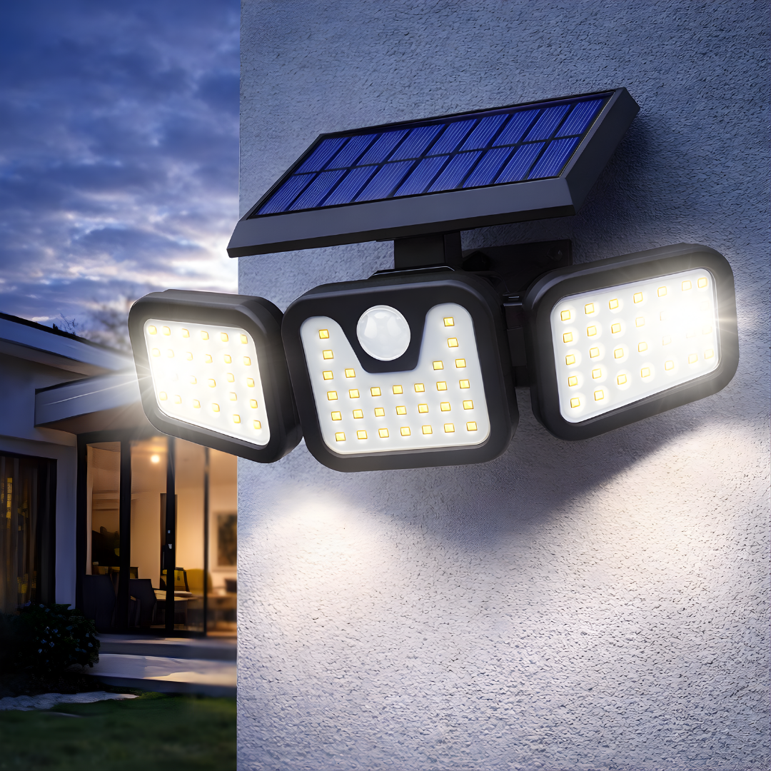 Solarna Lampa sa 3 glave
