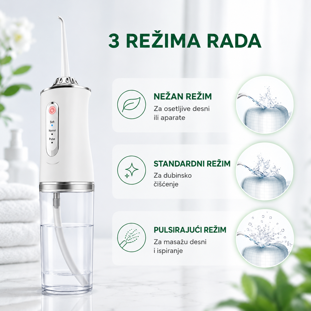 Oralni Irigator za Blistav Osmeh